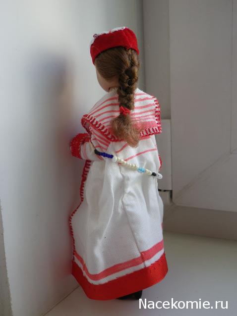 Куклы в народных костюмах №65 Кукла в удмуртском женском костюме