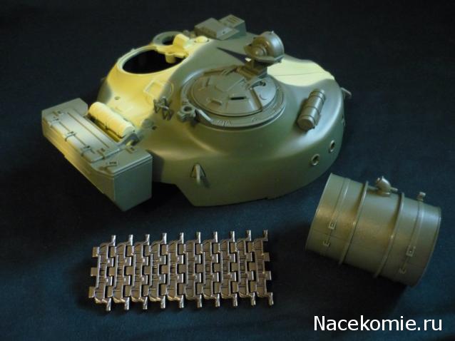 Танк Т-72 - Сборка башни