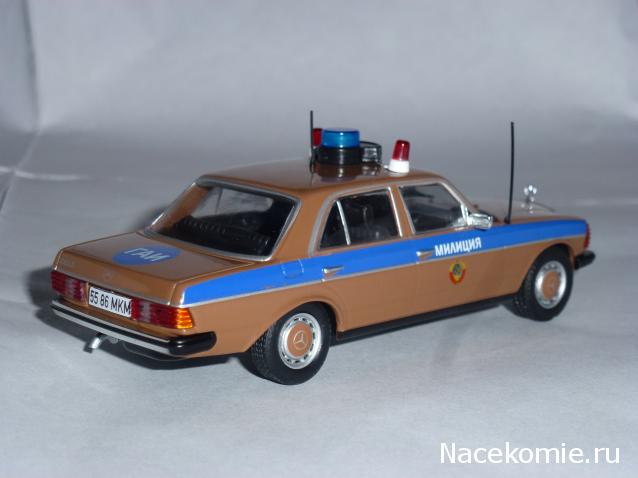 Полицейские Машины Мира №59 - Mercedes-Benz W123