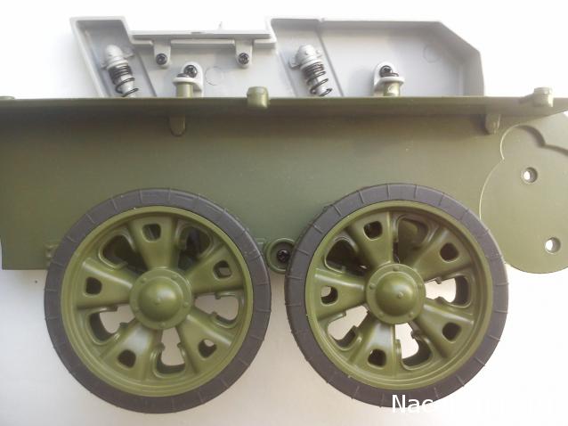 Танк Т-34 - Сборка ходовой части