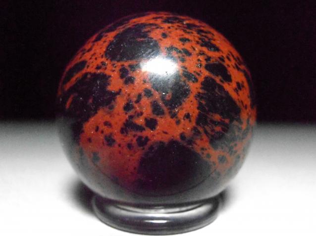Энергия Камней №42 - Красно-коричневый обсидиан