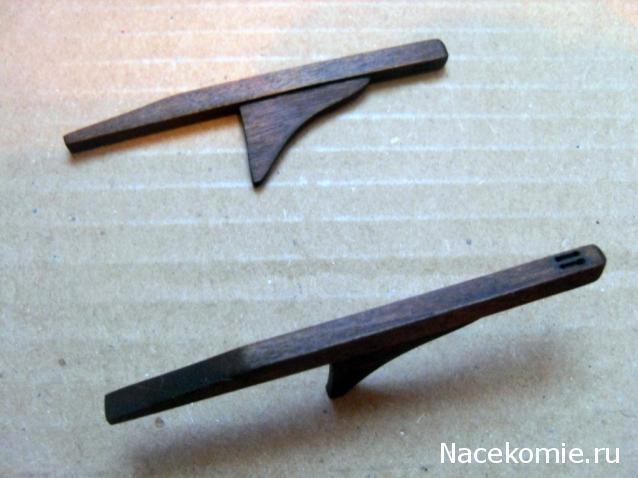 Собери Чёрную Жемчужину. Сборка: внешние элементы корпуса