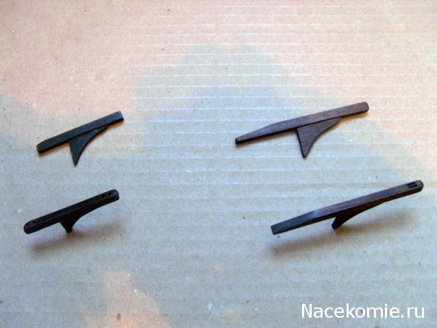 Собери Чёрную Жемчужину. Сборка: внешние элементы корпуса