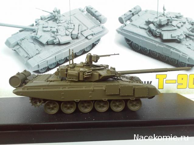 Звезда, Т-90А 1/72, "сборка без клея".