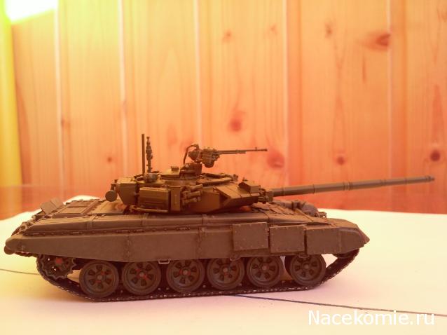 Звезда, Т-90А 1/72, "сборка без клея".