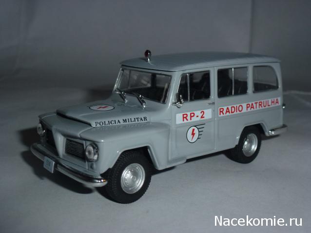Полицейские Машины Мира №60 Willys Rural Wagon