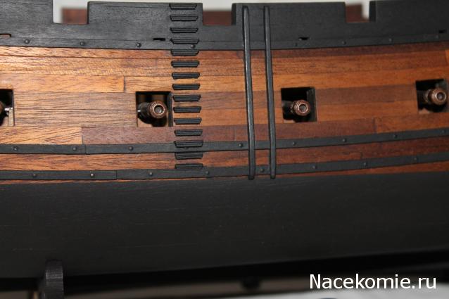 Собери Чёрную Жемчужину. Сборка: Покраска