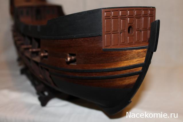 Собери Чёрную Жемчужину. Сборка: Покраска