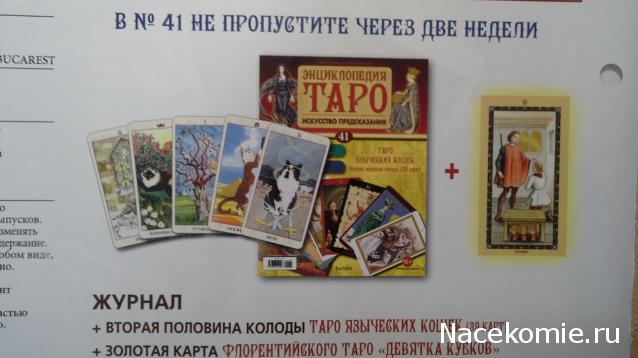 Энциклопедия Таро №40 – Таро Языческих Кошек (первая половина) + Золотая карта Смерть