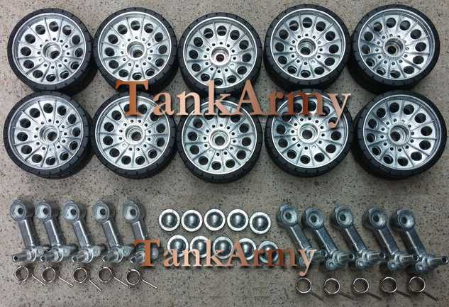 Танк Т-34 - Сборка ходовой части