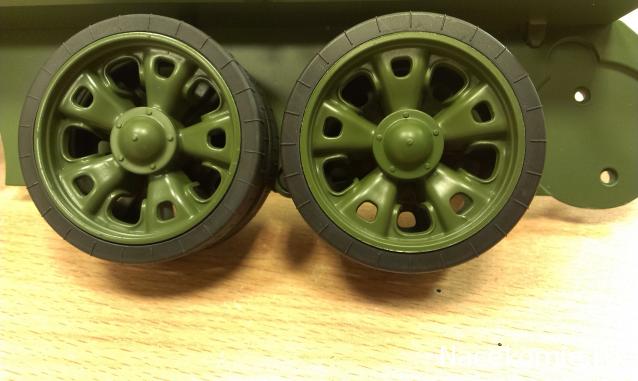 Танк Т-34 - Сборка ходовой части