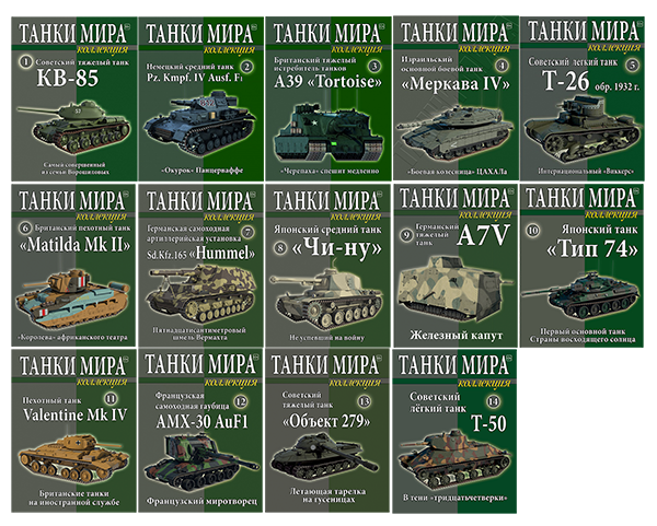 Танки Мира Коллекция - График выхода и обсуждение