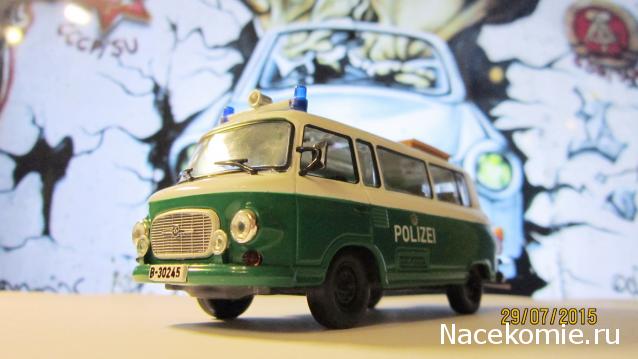 Полицейские Машины Мира №63 - Barkas B1000