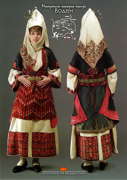 Куклы в народных костюмах №96 Кукла в македонском свадебном костюме