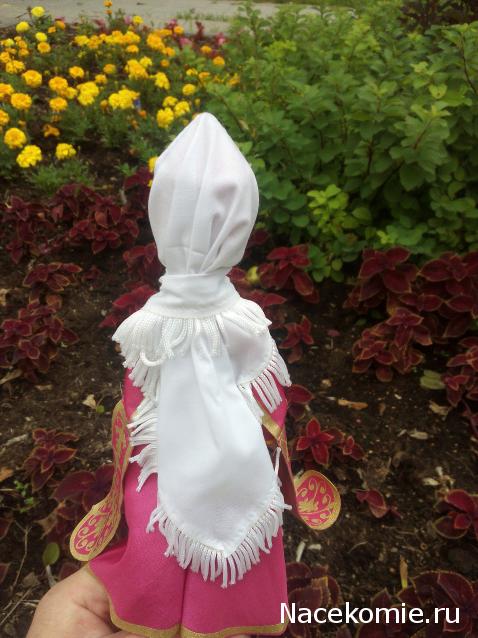 Куклы в народных костюмах №90 Кукла в кабардинском женском костюме