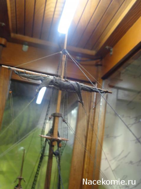 Собери Чёрную Жемчужину. Рангоут и такелаж.