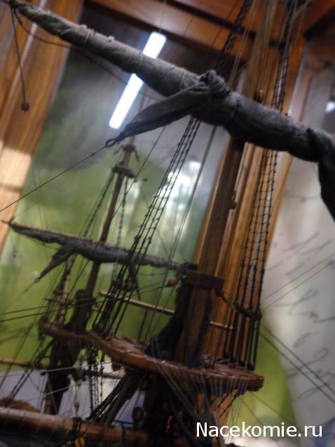 Собери Чёрную Жемчужину. Рангоут и такелаж.