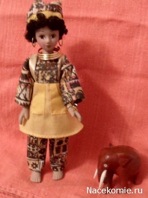 Куклы в Костюмах Народов Мира №41 - Ботсвана