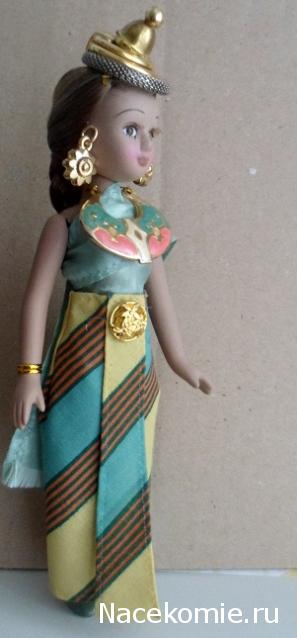 Куклы в Костюмах Народов Мира №39 - Камбоджа