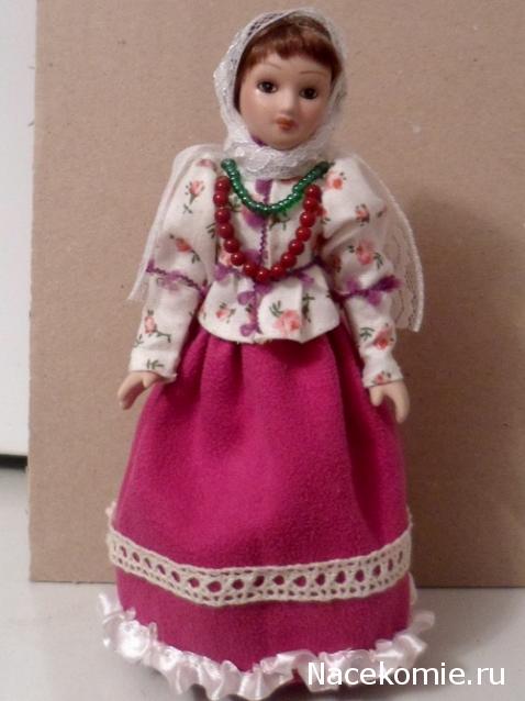 Куклы в народных костюмах №76 Кукла в летнем костюме амурской казачки
