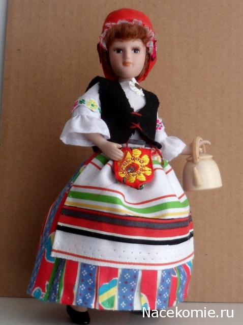 Куклы в народных костюмах №79 Кукла в финском женском костюме