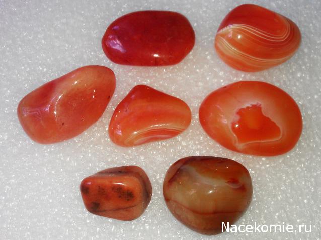 Минералы Сокровища Земли №96 - Сердолик