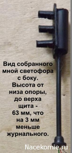 Железная Дорога в Миниатюре №44 - Пакет тёмно - зелёной травы; семафор