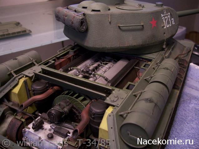 Танк Т-34 - Покраска модели