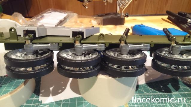Танк Т-34 - Сборка ходовой части