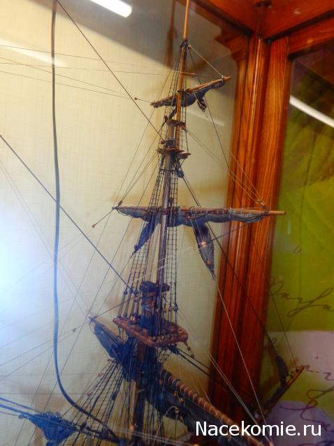 Собери Чёрную Жемчужину. Рангоут и такелаж.