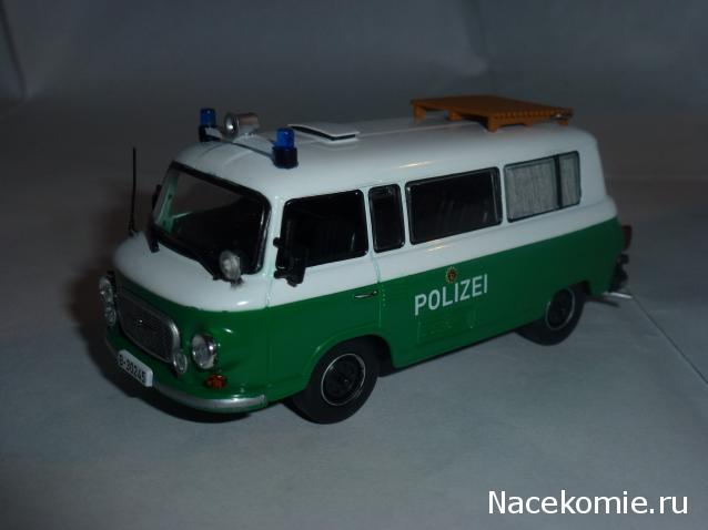 Полицейские Машины Мира №63 - Barkas B1000