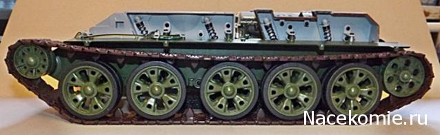 Танк Т-34 - Сборка ходовой части