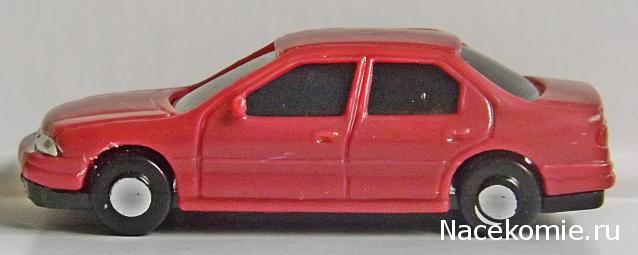 Железная Дорога в Миниатюре №46 - Два хвойных дерева, модель зелёного автомобиля