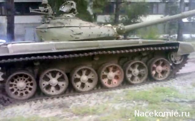 Танк Т-72 - Сборка ходовой части