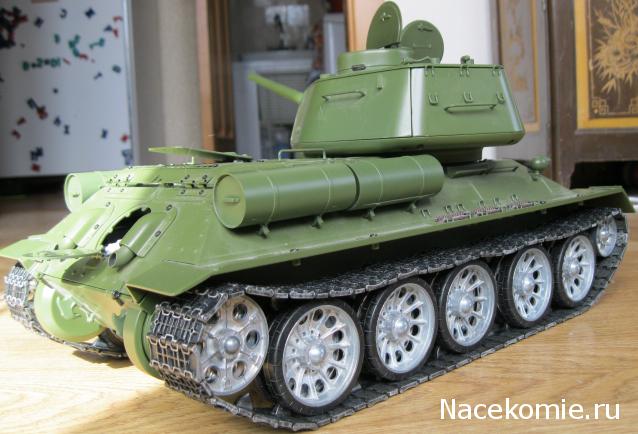 Танк Т-34 - Сборка ходовой части