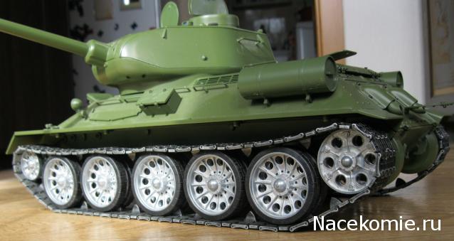 Танк Т-34 - Сборка ходовой части