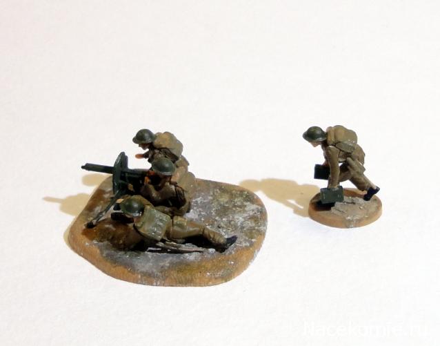 Британский пулеметный расчет. "Звезда"