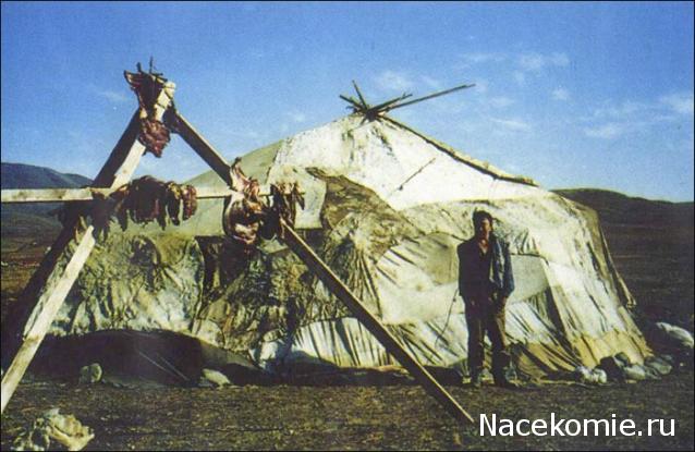 Куклы в народных костюмах №51 Кукла в чукотском зимнем костюме