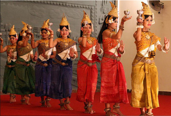 Куклы в Костюмах Народов Мира №39 - Камбоджа