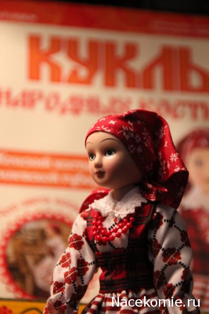 Куклы в народных костюмах №93 Кукла в женском костюме Могилевской губернии