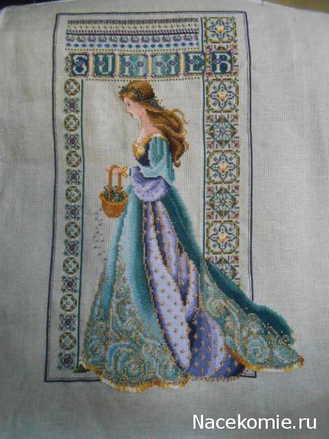 Вышиваем календарь- игра