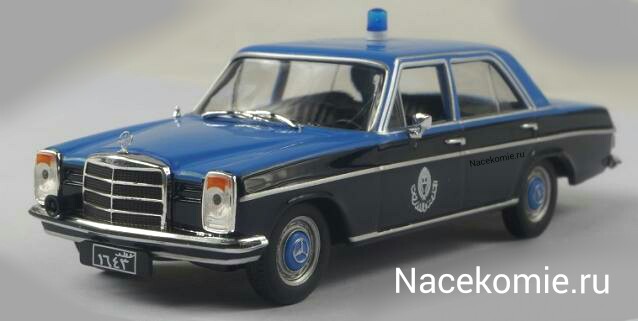 Полицейские Машины Мира №70 - Mercedes-Benz W114