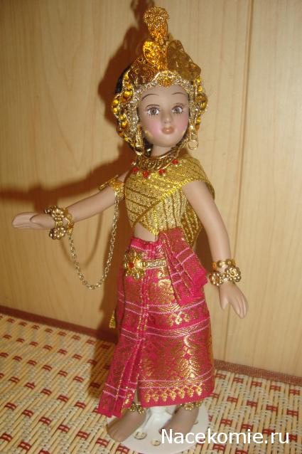 Куклы в Костюмах Народов Мира №39 - Камбоджа