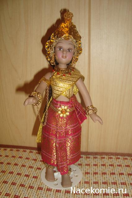 Куклы в Костюмах Народов Мира №39 - Камбоджа