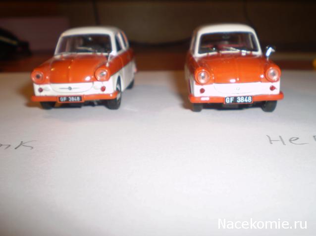 Автолегенды СССР и Соцстран №173 TRABANT P50