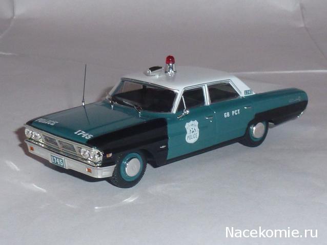 Полицейские Машины Мира №67 - Ford Galaxie 500 1964