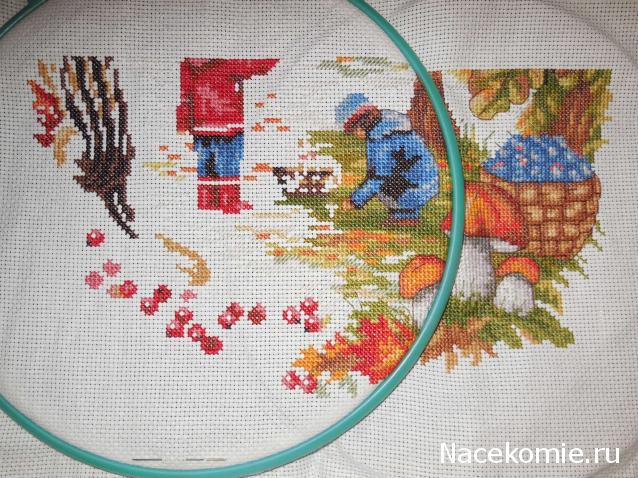 Вышиваем календарь- игра