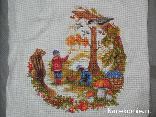 Вышиваем календарь- игра