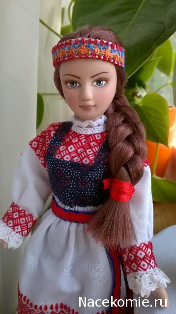 Куклы в народных костюмах №72 Кукла в девичьем костюме Коми