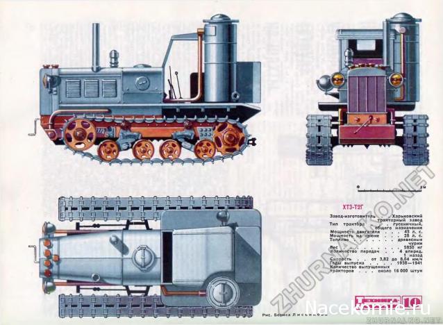 Тракторы №22 - ХТЗ-Т2Г